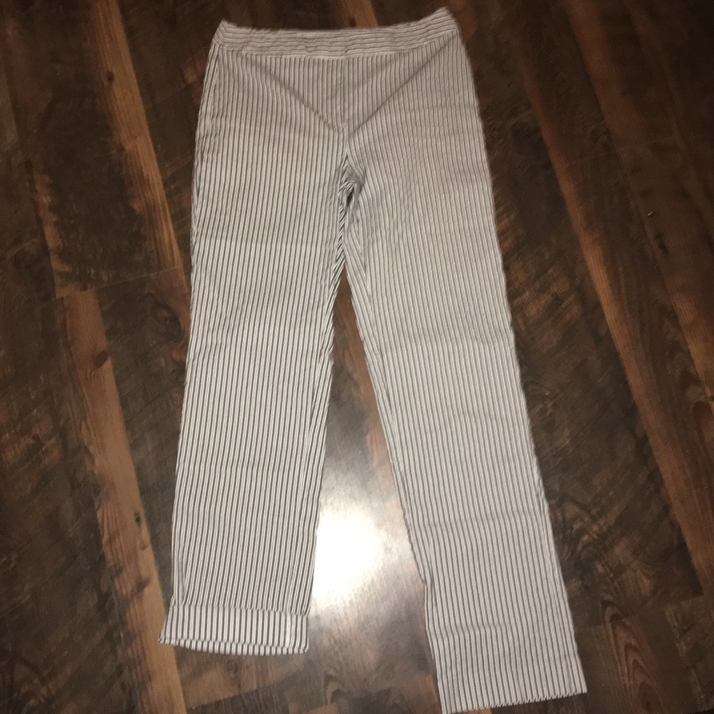 Blue & White Pants
